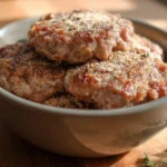 Homemade Jimmy Dean breakfast sausage seasoning recipe with spices.