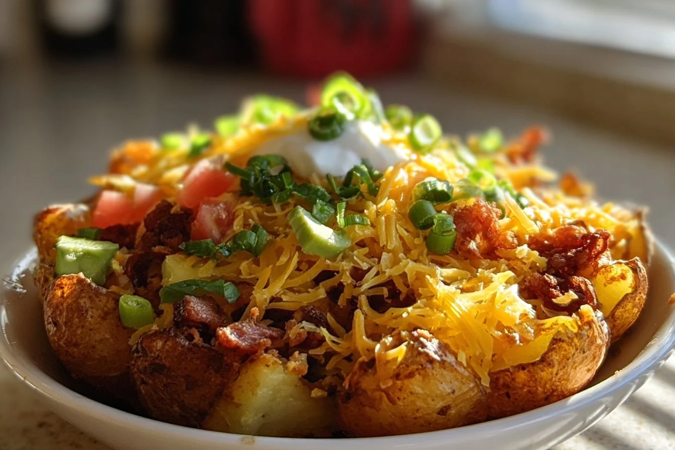 Loaded Potato Taco Bowl