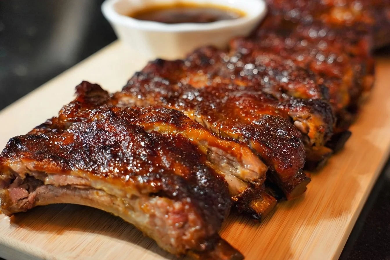 Maple Brown Sugar BBQ Ribs