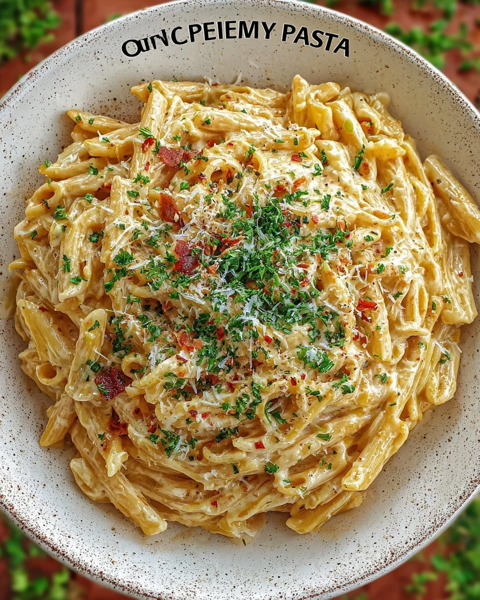 One Pot Creamy Garlic Pasta