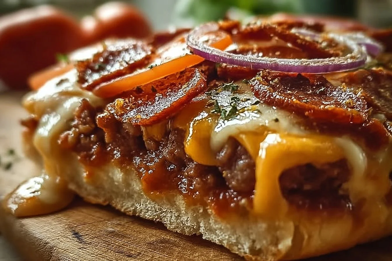 Pizza Burger Pie