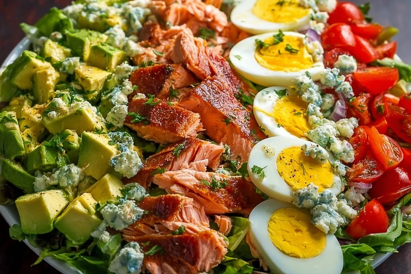 Salmon Cobb Salad
