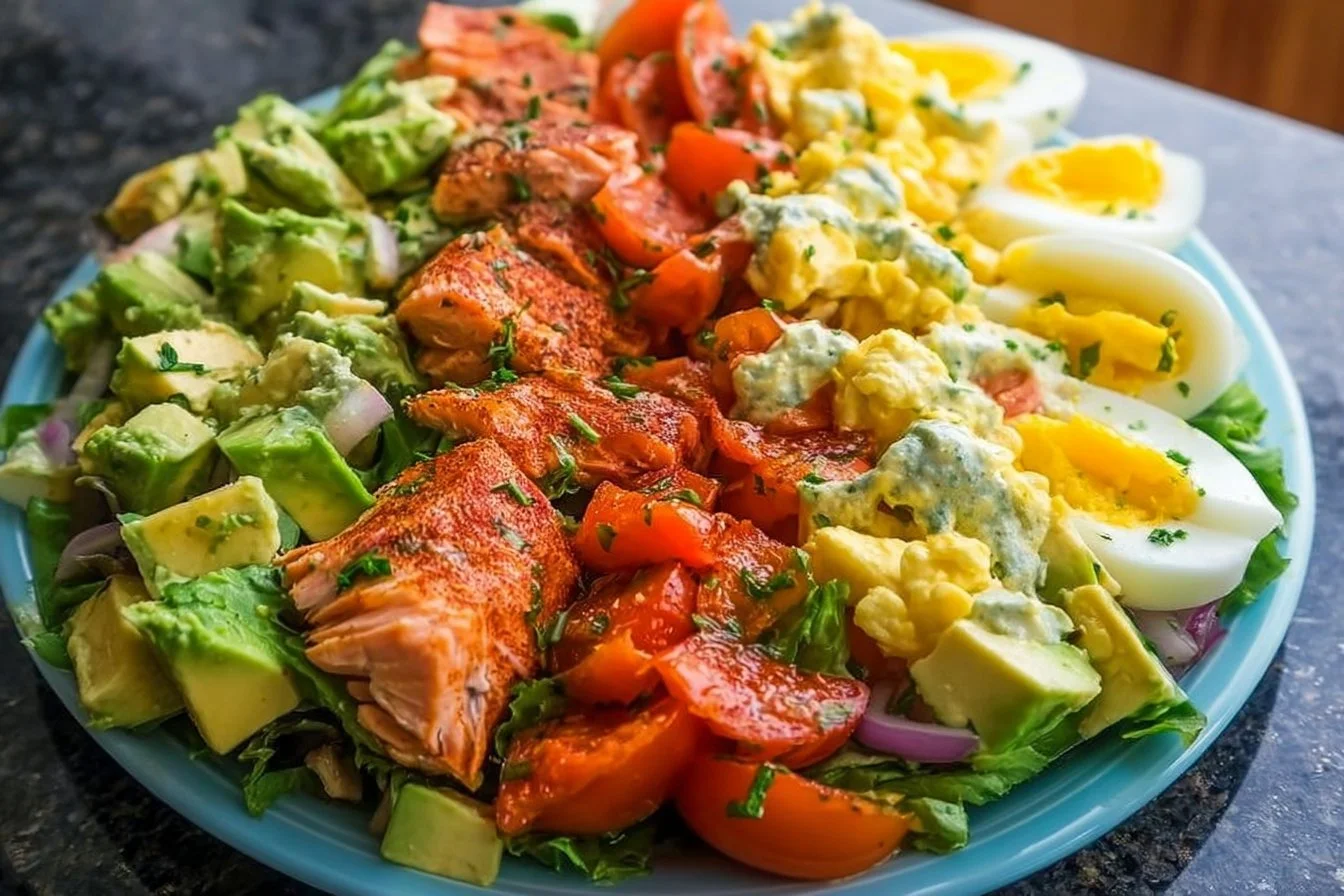 Salmon Cobb Salad