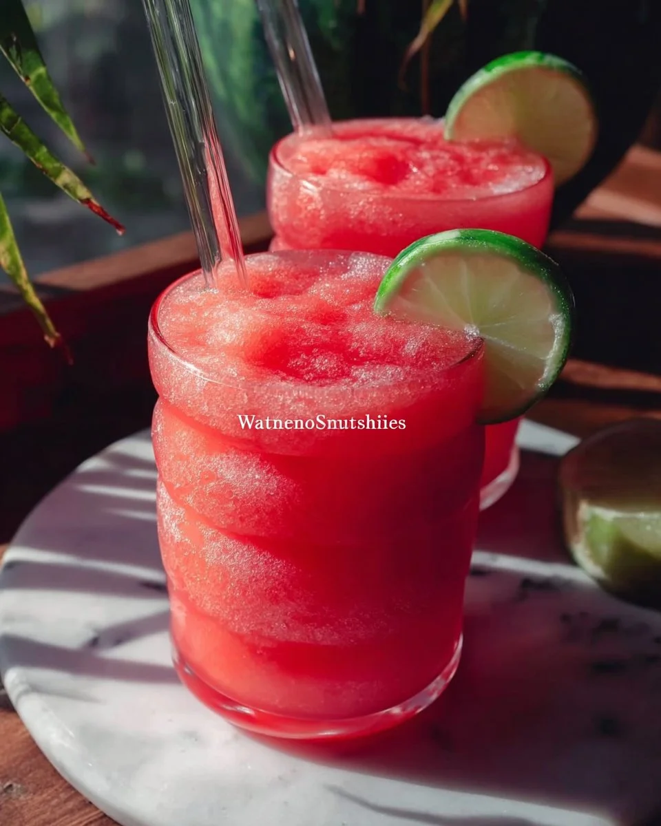 Watermelon Slushies