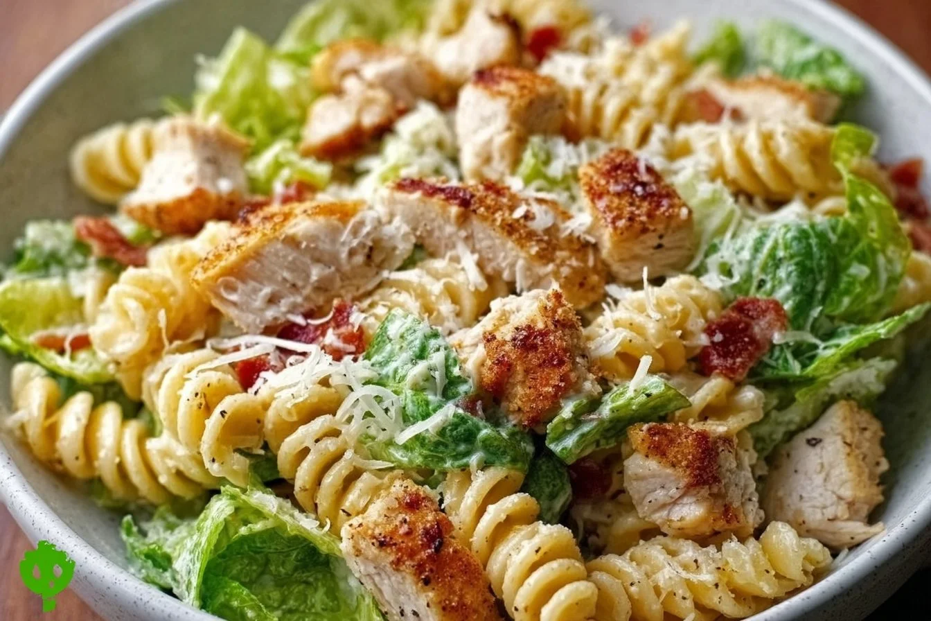 Chicken Caesar Pasta Salad: Quick, Fresh, and Flavor-Packed!