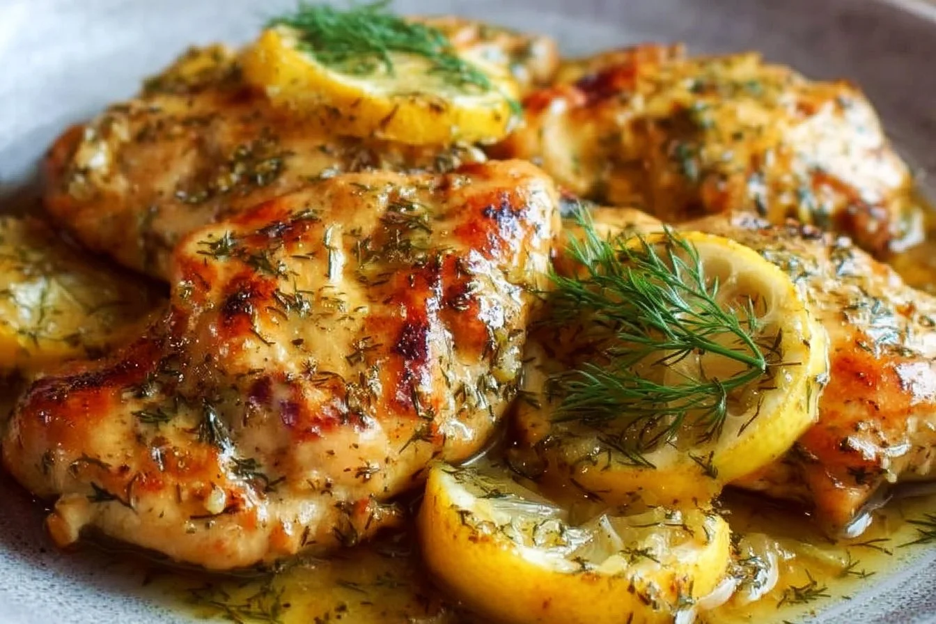 Easy Lemon Dill Chicken