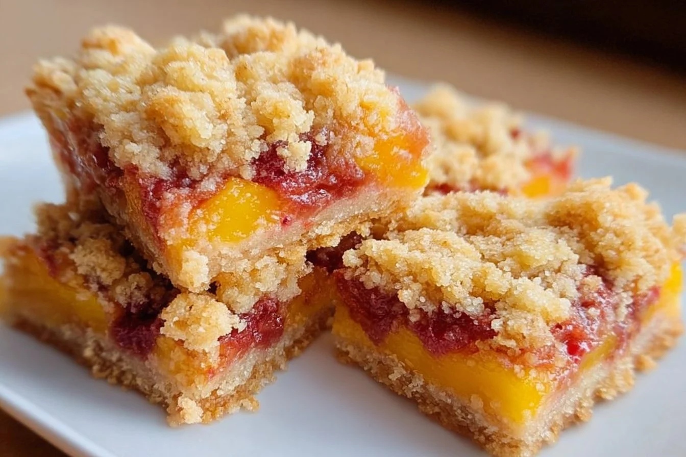 Fruity Nectarine Bars