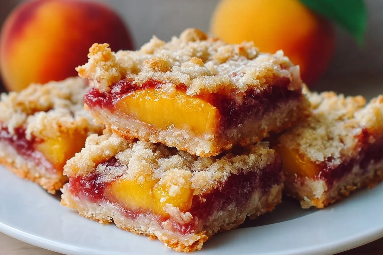 Fruity Nectarine Bars