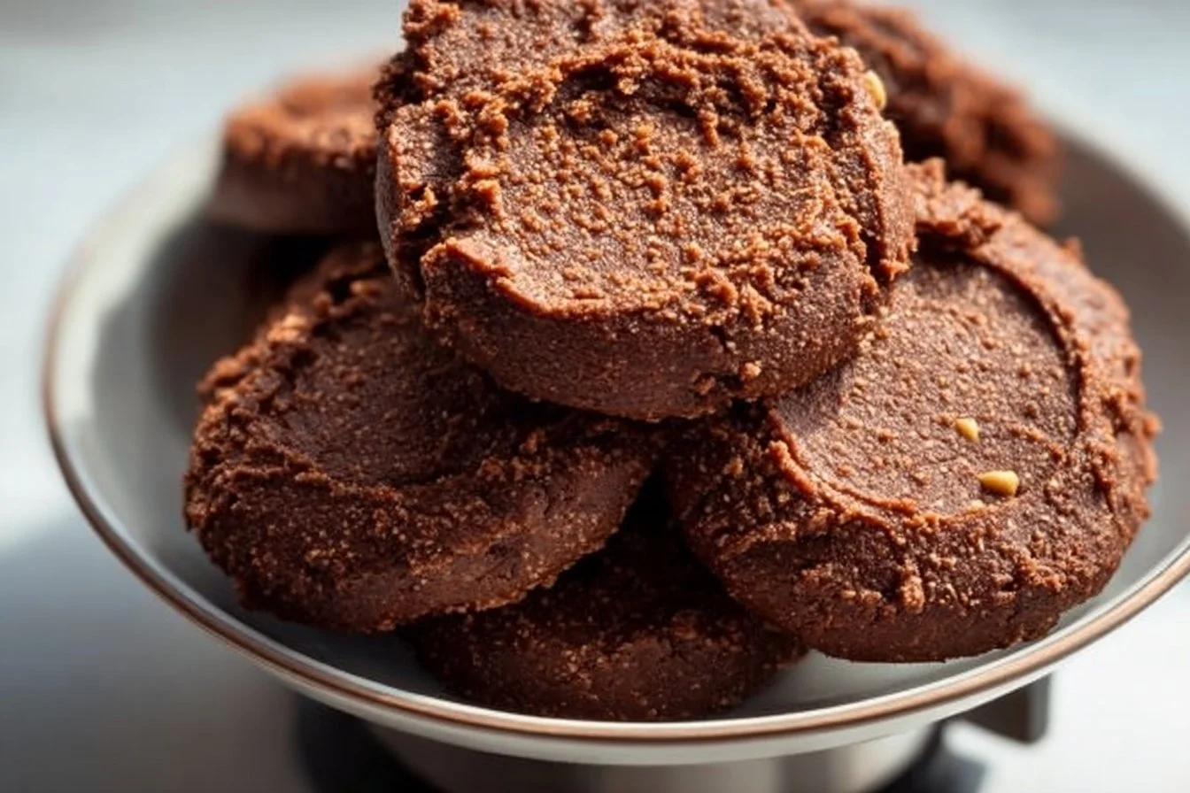 Healthy High Protein Cocoa Chickpea Cookies With Banana