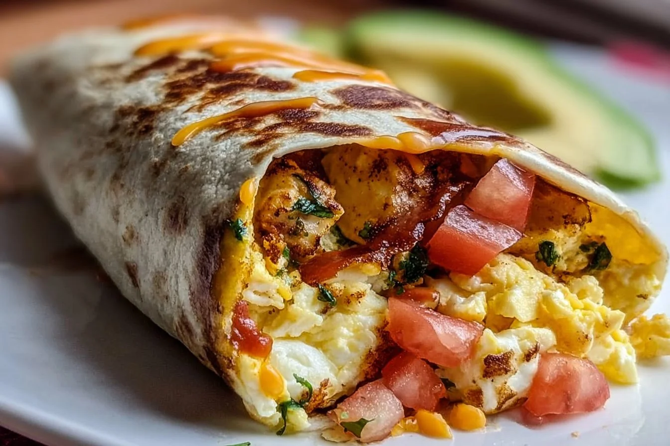 High-Protein Breakfast Burrito