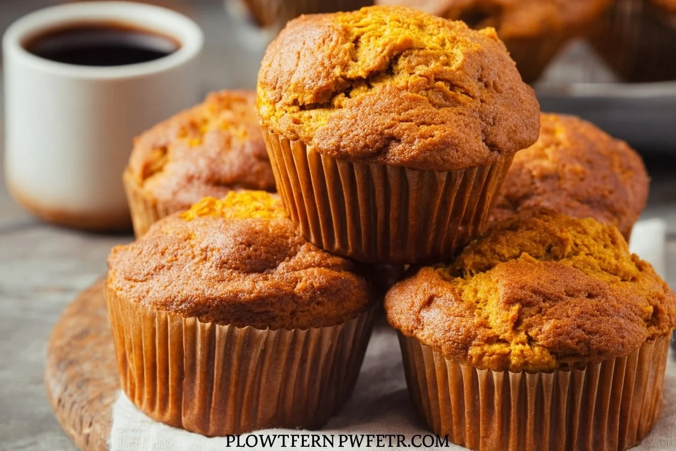 High-Protein Greek Yogurt Pumpkin Muffins