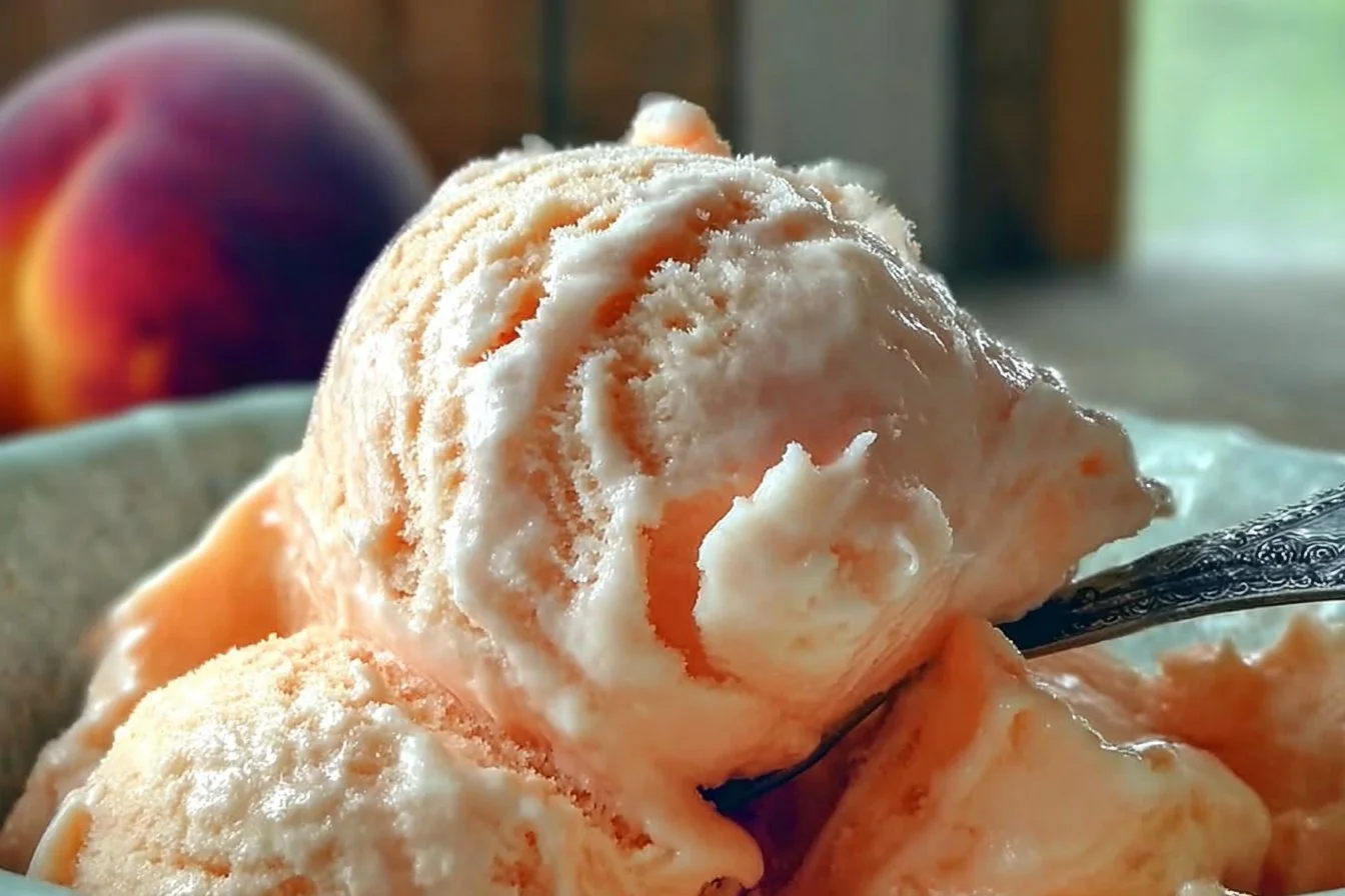 Nectarine Frozen Yogurt