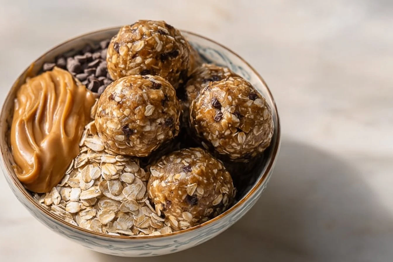 No-Bake Peanut Butter Energy Bites