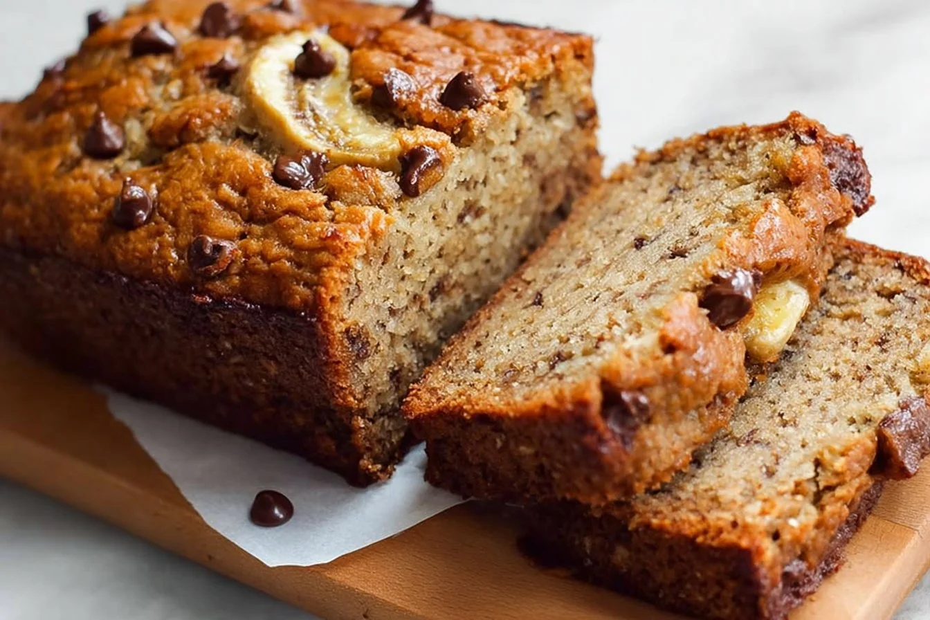 Oat Flour Banana Bread