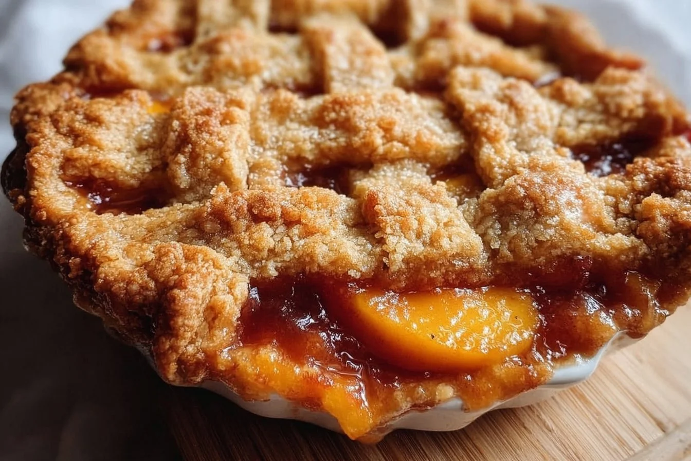 Peach Cobbler with Fresh Peaches: 3 Steps to Pure Bliss