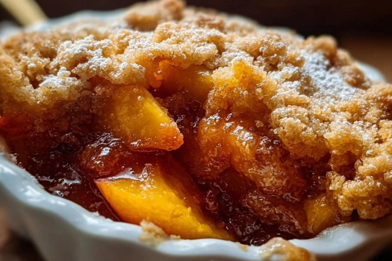 Peach Cobbler with Fresh Peaches: 3 Steps to Pure Bliss