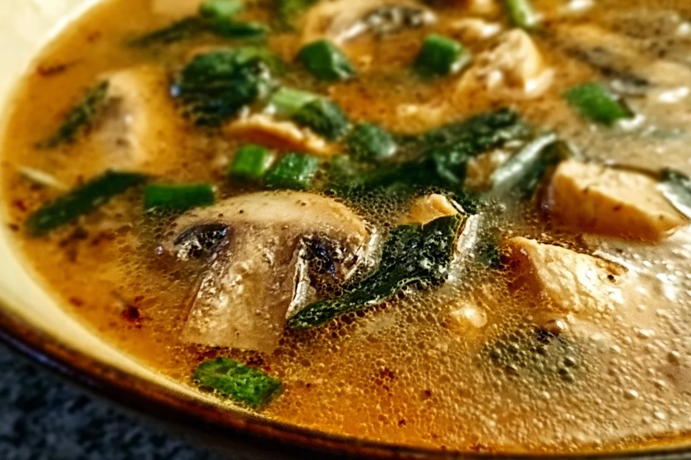 Warm Up with Clean Chicken Mushroom Soup for Cozy Nights